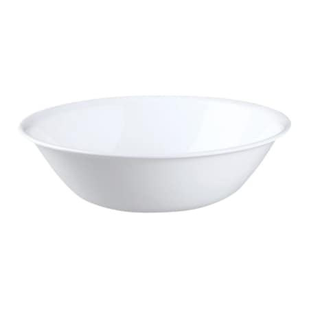 Corelle Corelle Livingware 64 oz Winter Frost Glass Winter Frost White Serving Bowl 10.37 in. D 1 pk 6020977